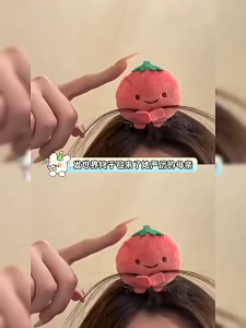 Sumikko Gurashi 4 Color Dumpling Hair Clip Cute Plush Cartoon Duckbill Clip Hair Accessory for Girls Gift