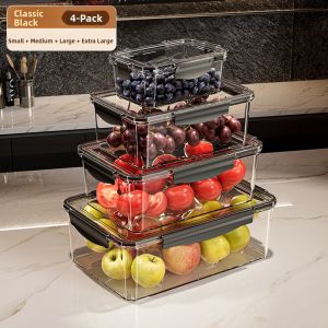 MEIZHUFU | Freezer Food Storage Box