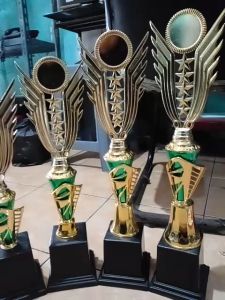 Piala Lomba Juara 1 2 3 4 (N0.21 BODY HIJAU RASER) "costum" FREE STICKER (BOLEH satuan)TERMASUK SETICKER DAN FREE DESIGN