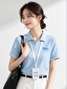 JIANYU | High End V-Neck Short Sleeve T-Shirt for Customized Logo