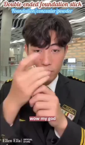 ⚡️ Eraser Concealer + Foundation Stick w/ Built-in Brush | Designed for Morena Skin | Waterproof Sweatproof & Natural Matte Finish | Quick-Blend & Travel-Ready Beauty Essential