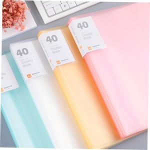 A4 Clear Book Display File Folder Document Folders Folder Transparent