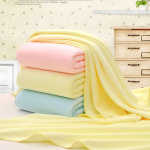 Khăn Lau Tóc Bằng Sợi Polyester Dày Siêu Thấm Nước Không Rụng Lông Cho Người Lớn Khăn Mặt Mềm Mại Dùng Tại Nhà