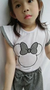 Daigo DESI MERAH Setelan Baju Anak Perempuan 1 2 3 4 5 Tahun 6 Sampai 12 Bulan Korea Viral Import TOKO MVKIDS FUUKA