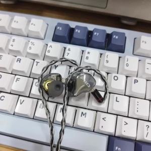 EWEADN | FiiO JD10 in-ear Wired Earphones Single-acting Headphones HIFI Earplugs Android Type-C Mobile Phone Universal PC Gamer Gifts