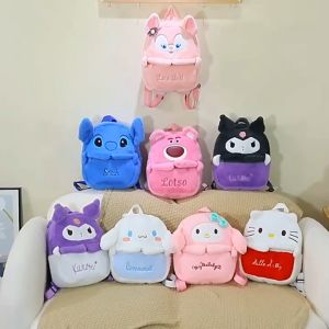 Kuromi Melody Cute Plush Shoulder Bag School Backpack Christmas Gift Back to School Gift