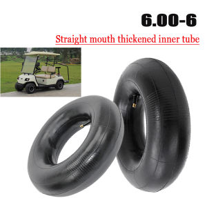6.00-6 Thick Inflatable Inner Tube Suitable for Grass Machine Tires 15x6.00-6 Golf Car Tires Straight Mouth Inner Tube