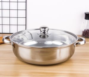 Stainless Steel Durable Home Use Small Single Layer Steaming Pot