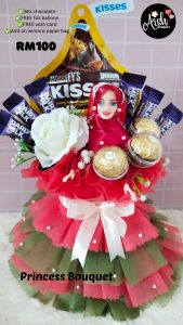Princess Barbie Birthday Bouquet (Ready Stock)
