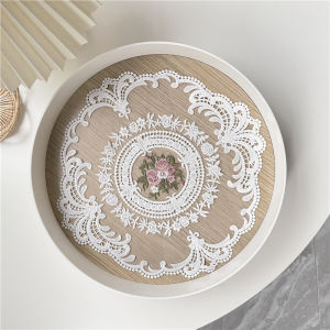 Lace Tablecloth Decorative Fabric Multi-purpose Lace Cover