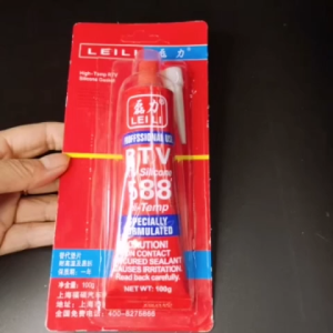 Keo Silicon RTV 588 Màu Đen – Chịu Nhiệt Dán Ô Tô Sửa Chữa Máy Móc