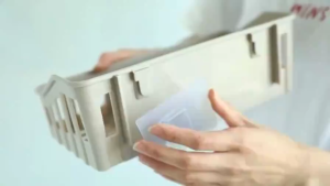 Kitchen Bathroom Wall Storage Shelf Hanging Rack Corner Basket Holder Organizer