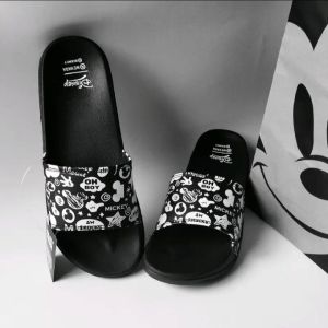 Sandal pria dan wanita mickey mouse NVD  karakter sendal slide fat wanita