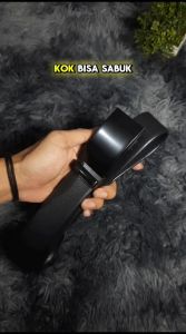 CLOUDSID Ikat Pinggang Pria Kulit Premium Model Rel Otomatis Belt Sabuk Pria Import Termurah sb5