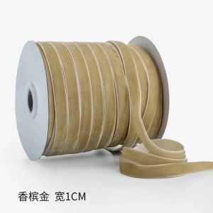 50yards 10mm Velvet Ribbon Wedding Party Handmade Gift Wrapping Hair Bows DIY Apparel  Accessories Sewing Crafts Fabric Ribbons