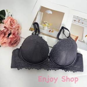 เสื้อในดันทรง สำหรับสาวอวบแต่อกเล็ก คัพ B-C 36-42 ฟองหนา1.5 นิ้ว (beena2005)