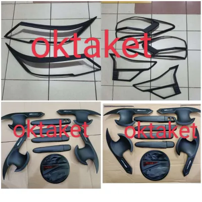paket lengkap All new Rush Terios 2020 202 2022 2023 2024 Gr Sport hitam dop garnish depan belakang outer handle tank cover