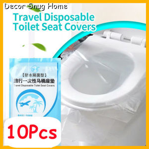 【On Sale】10Pcs Disposable Toilet Seat Cover Flushable for Travel Essential