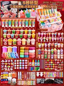 DIY Mini Milk Tea Cup Craft Kit