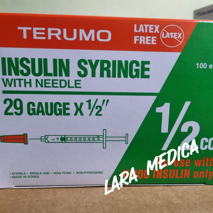 TERUMO Syringe for Insulin Lazada PH