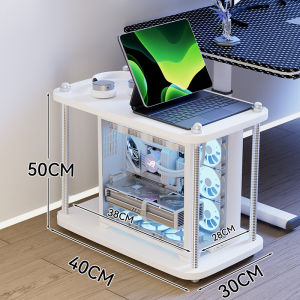Moveable Multi-level Computer Desk Rack