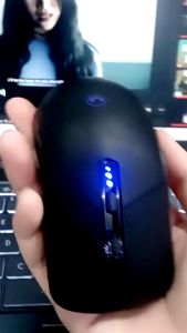 Chuột Không Dây Pin Sạc JINOTECH G10 Chống Ồn Kết Nối Bluetooth 5.0 và Wireless 2.4G Pin 5 Tuần cho laptop MCBook PC Tab