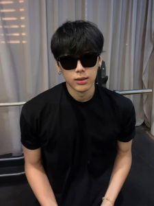 เสื้อยืดคอกลมแขนสั้นผ้าฝ้ายแท้สไตล์อเมริกันสำหรับผู้ชายในช่วงฤดูร้อน เสื้อเชิ้ตฐานที่สอง CleanFit สวมใส่สบาย