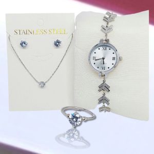 Xp.id - Jam Tangan Set Perhiasan Titanium Anti Karat