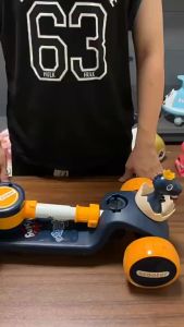 【🇲🇾Stock 】Support 100KG⭐ Kids Scooter 3 Level Adjustable And Foldable Scooter Flash Wheel Lights Skuter Kanak 可调节儿童滑板车