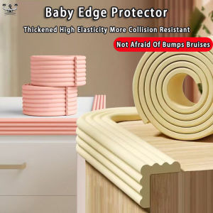 Baby Edge Protector Baby Bumper Edge Strip Safety Corner Rubber Hurt Prevention Edge Corner Guards Children Protection Thickening Furniture Bumper Strip With Sticker Attched 宝宝防撞条