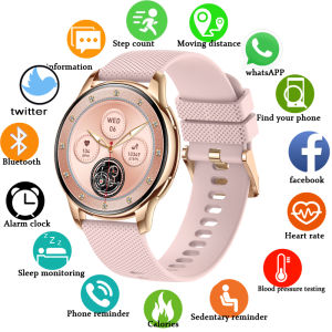 Movement trajectoryn Health monitoring Sports Fitness Watch Heart Rate Full Touch Screen Bluetooth Call 2025 Men and women Gift
