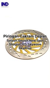 Piringan Cakram Depan Smash & Shogun 125: Panduan Lengkap
