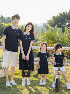 HONGLEXIUYAN | High-end Slimming Maternity and Childwear Polo Dress