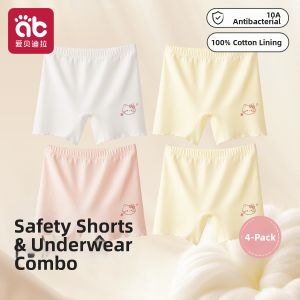AIBEIDILA | Anti-peek Girl Shorts 2 in 1 Cotton Underwear