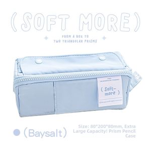 ROSYPOSY  | Trendy Transparent Large Capacity Pencil Case Design for girl pencil case