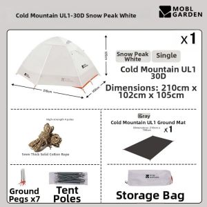 Mobi Garden | Lightweight 3-Season Hiking Tent
