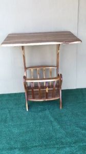 โต๊ะกระเช้าใหญ่สีดาสี่เหลี่ยม ไม้สัก ขนาด กว้าง 50 ซม. ยาว 70 ซม. สูง 70 ซม.