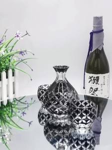 Plum Sake Decanter Sake Cup Japanese Glassware