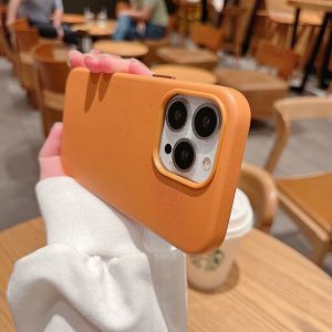 High-End Leather Wireless Charging Phone Case for Apple iPhone 14 pro Max 15 plus 12 pro 13 New Model 17 Air Suitable for Men And Women