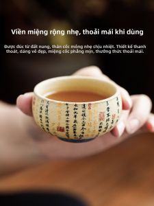 JISU | Tách Trà Lễ Trà Phong Cách Trung Quốc