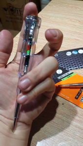 Bút thử điện đa năng cao cấp thương hiệu Kapusi đo thông mạch kiểm tra dây đứt ngầm xác định dây nóng dây nguội đo dòng AC 24V-500V DC 12V-24V đèn Led siêu sáng kháng nước IP67 bút thừ điện thông minh cao cấp