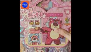 ตุ๊กตาแม่เหล็ก DIY ห้องเจ้าหญิง แม่เหล็ก 4แผ่น+ฉากห้องต่างๆ ห้อง ประกายแสงวิบวับ ทนทานไม่พังง่ายสีสันสดใส