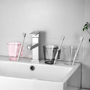 Creative Handle Mouthwash Cup Couple Toothbrush Cup Student Dormitory Washing Mouth Cup Dental Cylinder Cup Household Simple