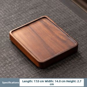 cpm·teaset | Home Use Walnut Wood Rectangular Tea Tray