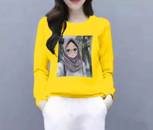 BAJU HIJAB ROSA GIRL LENGAN PANJANG TERBARU-KAOS DISTRO WANITA LENGAN PANJANG KEREN MASA KINI-BAJU CEWEK TERLARIS