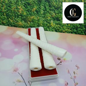 Pipa once klokotan tulang sapi motif ulir premium B167