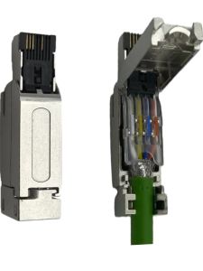 Tấm Lót Thép Không Gỉ 6GK1901-1BB10-2AA0 Tương Thích Với Đầu RJ45 Crystal Head PROFINET Cáp Mạng Cổng Kết Nối Điện Tử