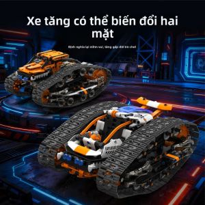 Bộ Lắp Ráp Xe Tăng Robot Điều Khiển Bằng Ứng Dụng Thông Minh Dành Cho Trẻ Em Và Thanh Thiếu Niên Mô Hình Thông Minh Với Chuyển Động Chân Thực Món Quà Ý Nghĩa