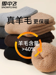 Thickened Woolen Men's Mid-Calf Socks: Winter Anti-Odor & Moisture-Proof Solutions