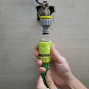 Bộ đầu nối vòi nước với ống dẫn nước 2 chi tiết cút nối nhanh cho máy rửa xe vòi tưới cây từ 6 đến 28mm